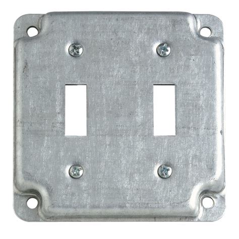 metal cover plate for electrical box|3 8 metal workbox cover.